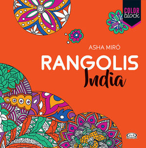 Color block. Rangolis India