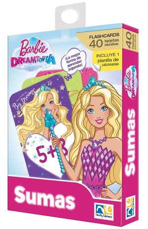Flashcards Sumas Barbie Dreamtopia