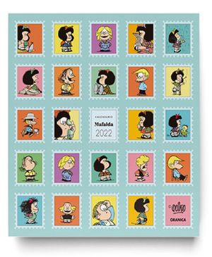 Calendario de pared Mafalda 2022