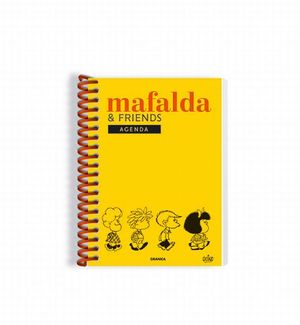 Agenda Anillada Mafalda & Friends Perpetua (Amarilla)