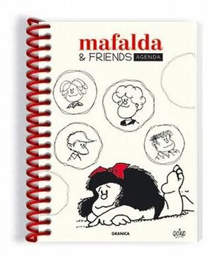 Agenda Anillada Mafalda & Friends Perpetua (Blanca)