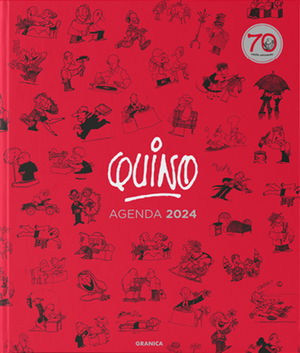 Agenda Quino 2024 / Pd. (color rojo)