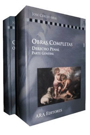 OBRAS COMPLETAS. DERECHO PENAL / 2 TOMOS / PD.