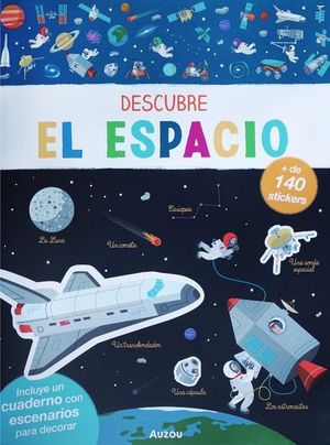 Descubre el  espacio. Libro de stickers