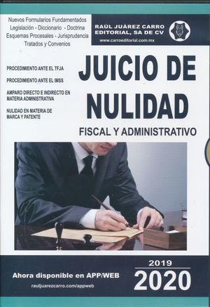 Juicio de nulidad fiscal y administrativo 2020 (CD ROM)