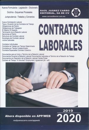 Contratos laborales 2020 (CD ROM)