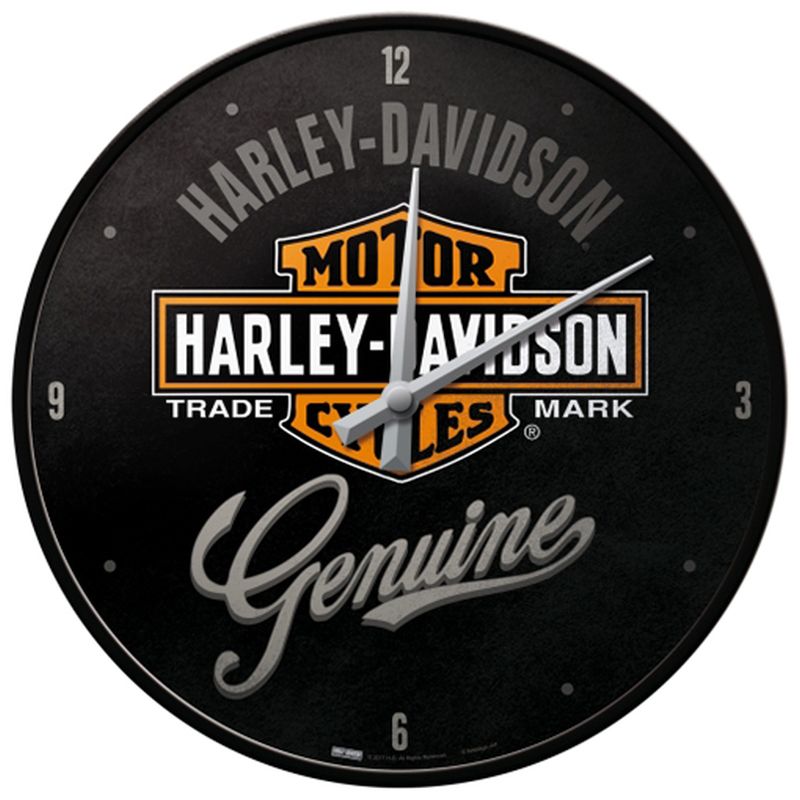 Reloj de pared Harley Davidson Genuine. Relojes. Librería Sótano