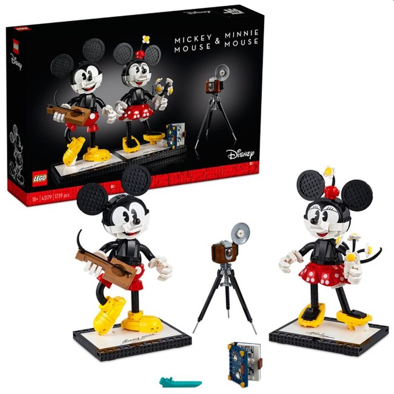 Lego Personajes Construibles: Mickey Mouse y Minnie Mouse. Juguetes.  Librería El Sótano