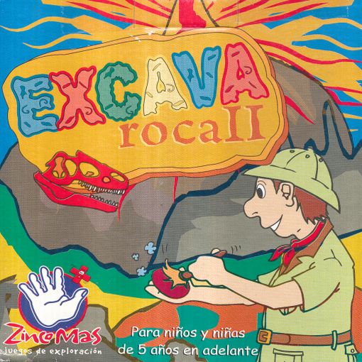 EXCAVA ROCA II. Juguetes. Librería El Sótano