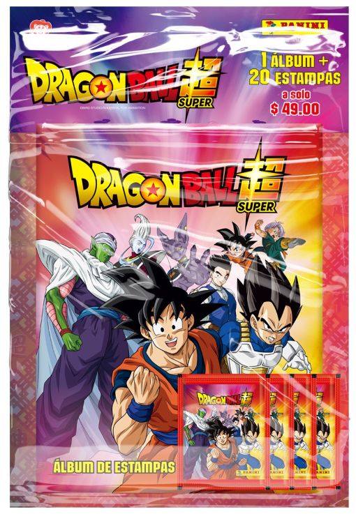 Dragon Ball Super Panini Ultimate Warriors Sticker Album Softcover Goku ...