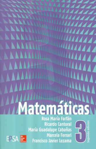 Matematicas 3 Secundaria 2 Ed Farfan Marquez Rosa Maria Libro En Papel 9786071511751 Libreria El Sotano