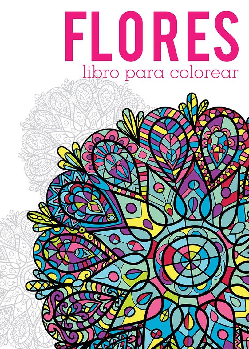 Nuevos libros para colorear para adultos (Flores): Este libro contiene 30  láminas para colorear que se pueden usar para pintarlas, enmarcarlas y / o   en PDF e incluye otros 19 libros