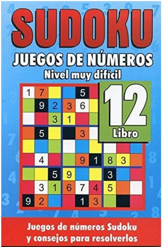 Elemental Interesante Intestinos Sudoku 12. Juegos de números nivel muy difícil. EDITORIAL TOMO. Libro en  papel. 9789707753389 Librería El Sótano