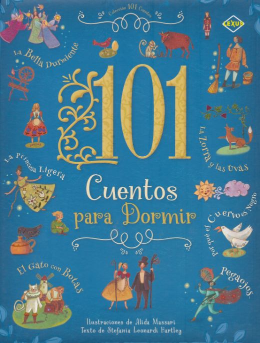 101 cuentos para dormir / pd.. LEONARDI STEFANIA. Libro en papel.  9789962046493 Librería El Sótano