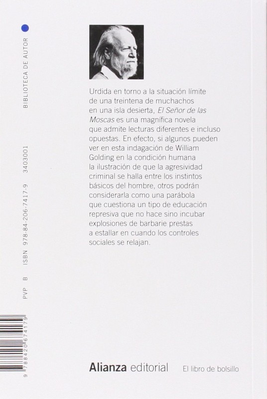 El señor de las moscas. GOLDING WILLIAM. Libro en papel. 9788420674179  Librería El Sótano
