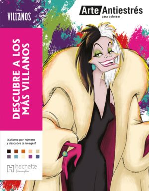 Arte Antiestrés Para Colorear. Descubre A Los Más Villanos