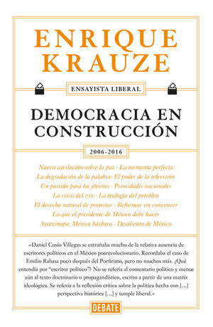 Democracia En Construcción (ensayista Liberal 6)