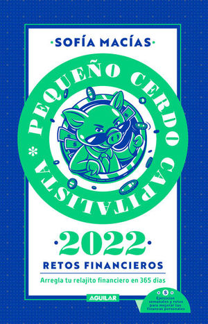 Libro Agenda. Pequeño Cerdo Capitalista 2022 Retos Financieros/ Pd.