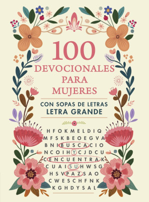 100 Devocionales Para Mujeres. Con Sopa De Letras ( Letra Grande )