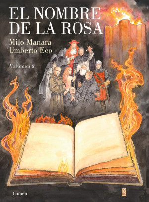 El Nombre De La Rosa #2 De 2 / Pd. ( Novela Gráfica )