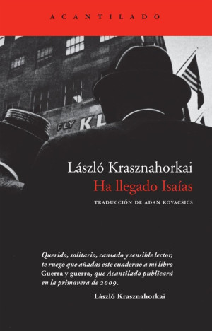 Ha Llegado Isaías ( Premio Nobel De Literatura 2025)
