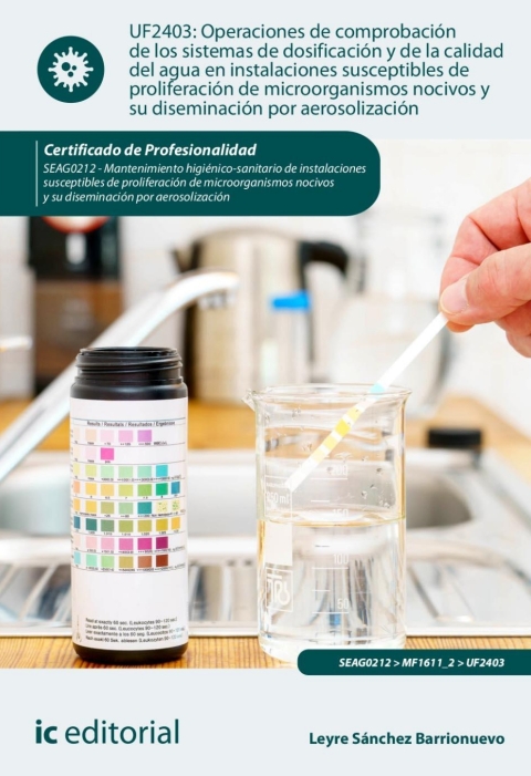 Operaciones De Comprobación De Los Sistemas De Dosificación Y De La Calidad Del Agua En Instalaciones... Uf2403
