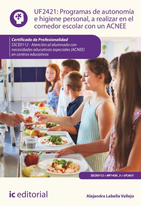 Programas De Autonomía E Higiene Personal, A Realizar En El Comedor Escolar Con Un Acnee. Uf2421