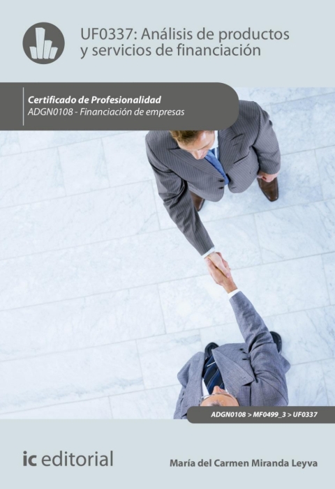 Análisis De Productos Y Servicios De Financiación - Uf0337